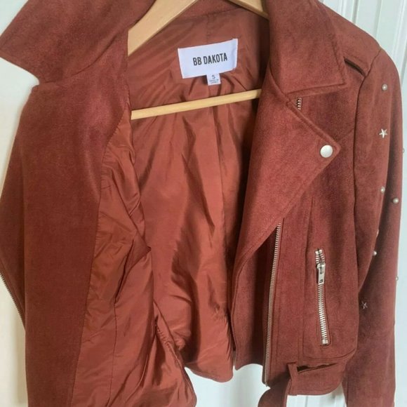 Jack by BB Dakota Women Seize S. motobiker style Brown color - Picture 3 of 10